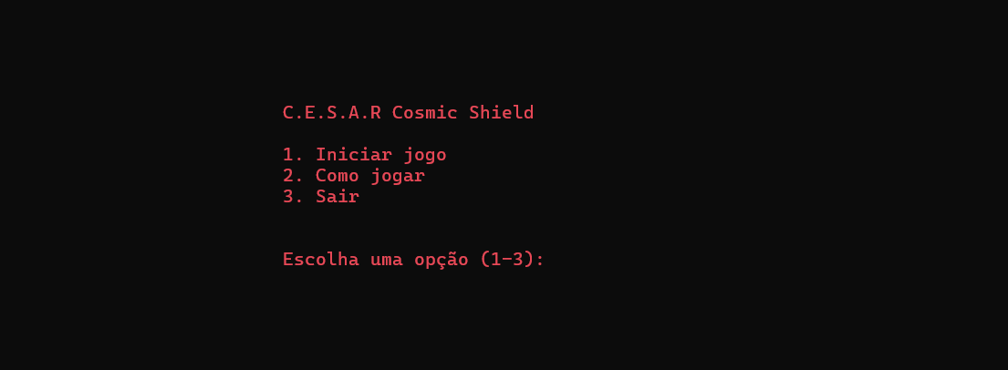 Cesar Cosmic Shield